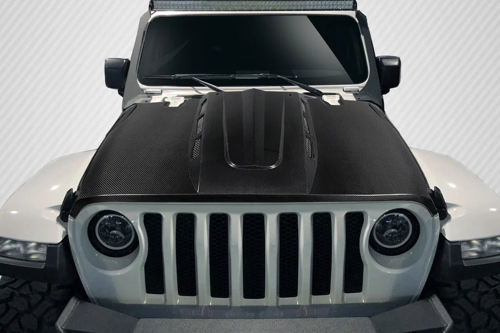 Carbon Creations Energy Hood for Jeep Wrangler JL Gladiator JT C525378