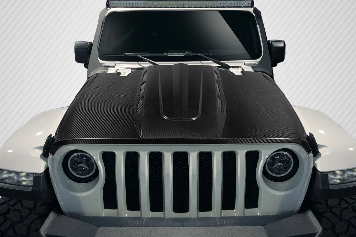 Carbon Creations Energy Hood for Jeep Wrangler JL Gladiator JT C525378