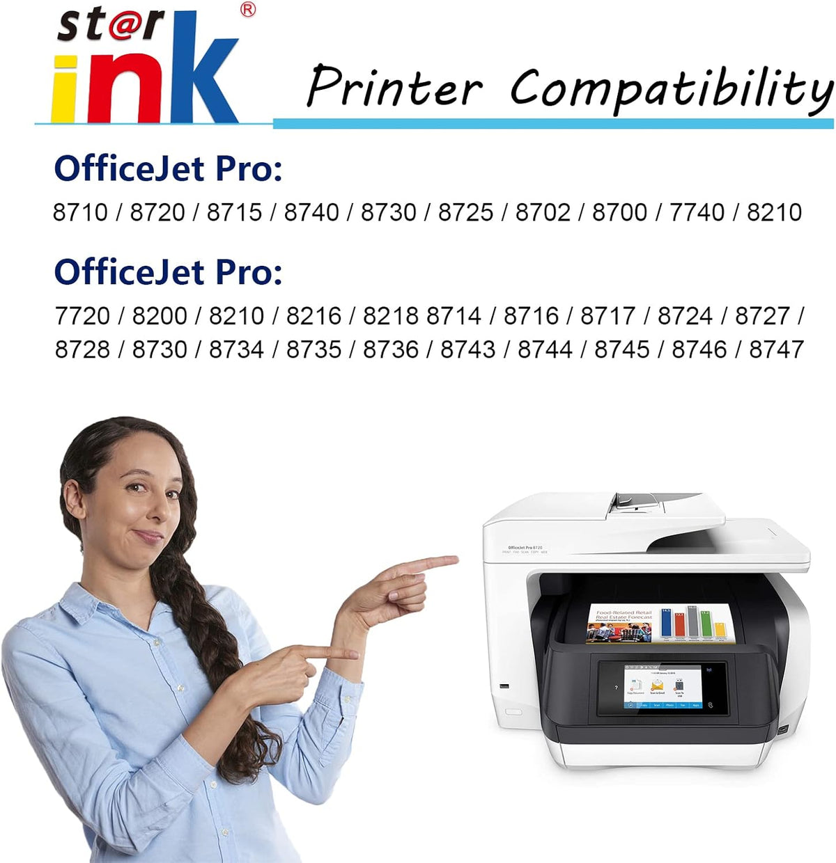 Compatible Ink Cartridge for HP 952XL Black 2 Packs C1545