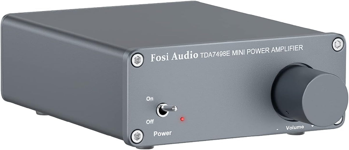 TDA7498E 2 Channel 160W x2 Stereo Audio Amplifier Mini Hi-Fi Class D Integrated Amp with 24V Power Supply Pack of 2 V3026