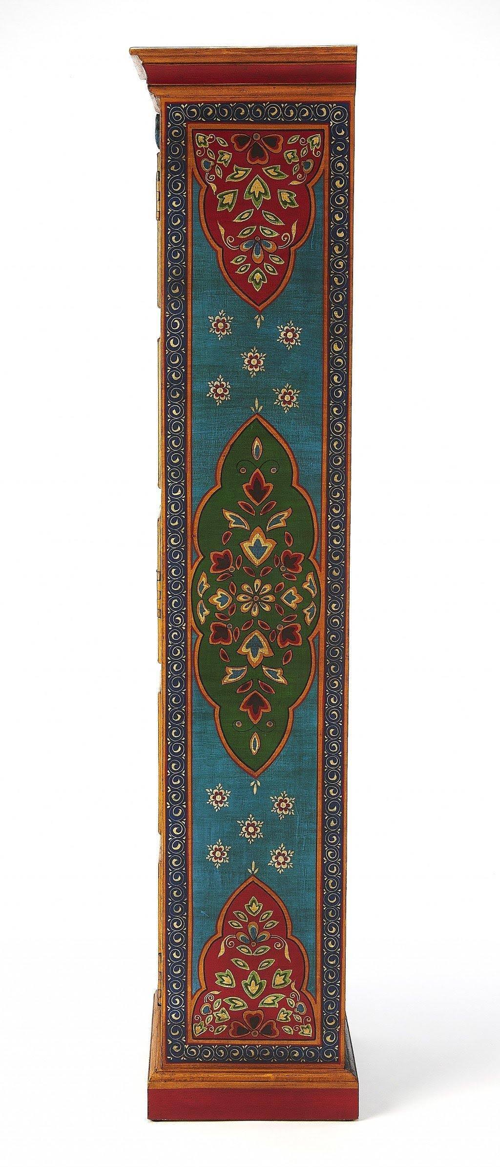 Tall Hand Painted Cabinet Z977