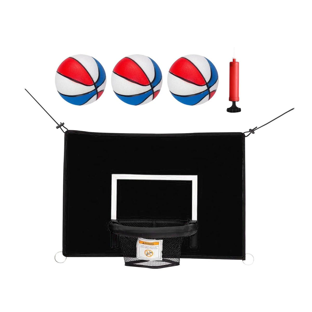 Adjustable Basketball Hoop with Net for Trampoline Z722