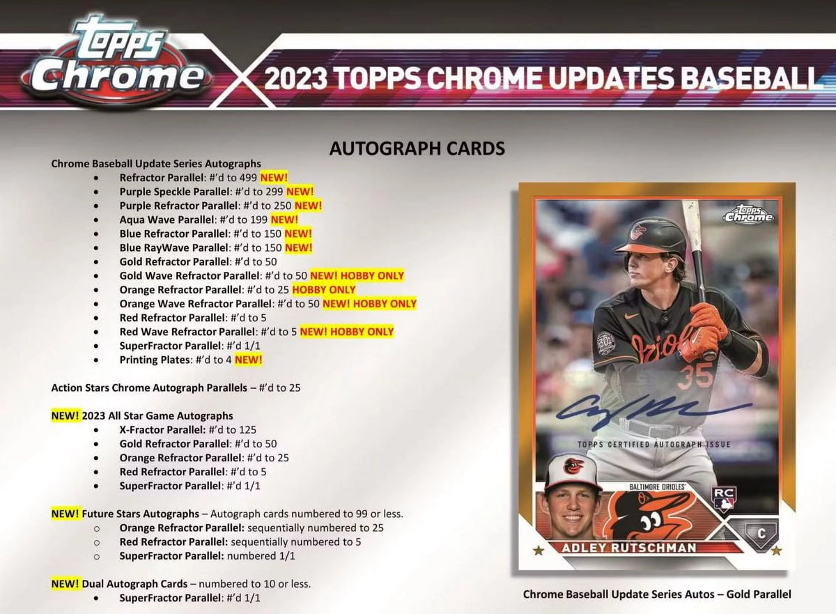 Hobby Box Baseball Trading Card M716918