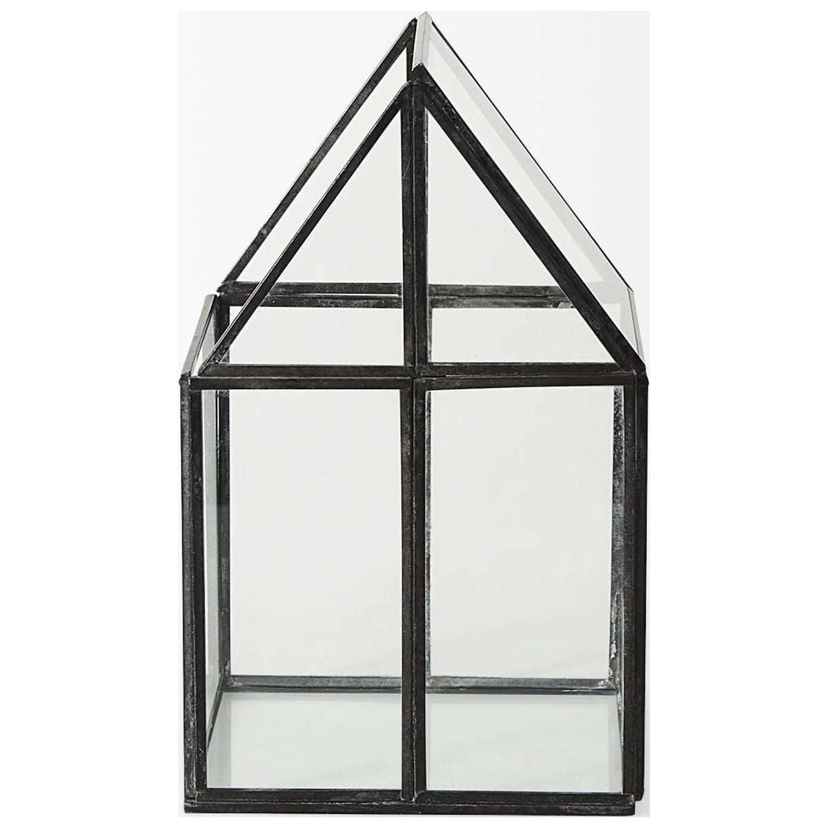 Black Glass Terrarium N1598