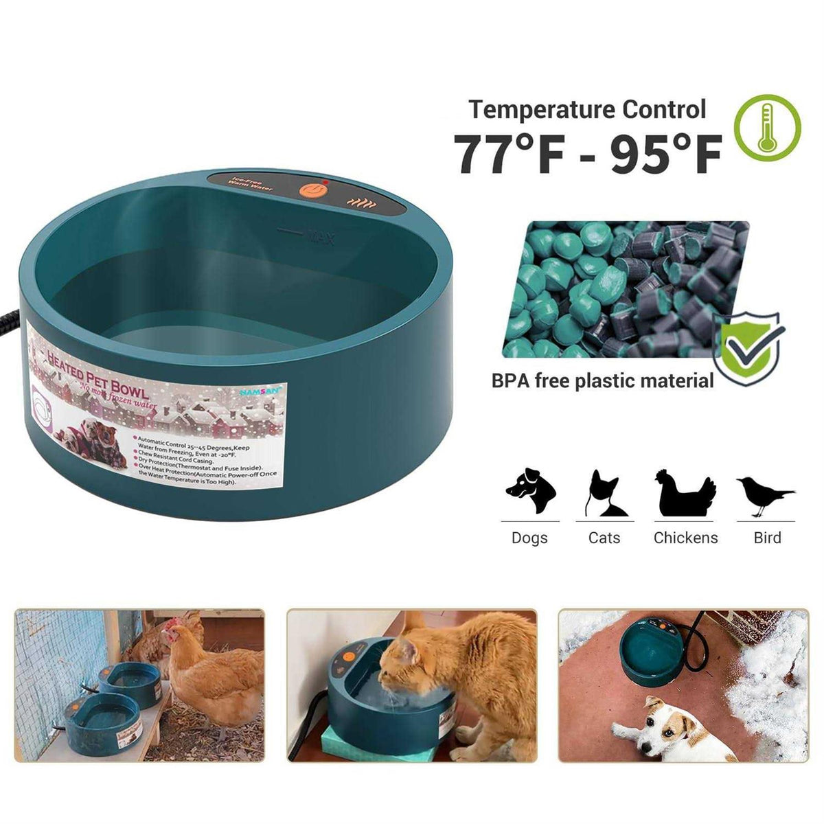 Heated Water Bowl X556913