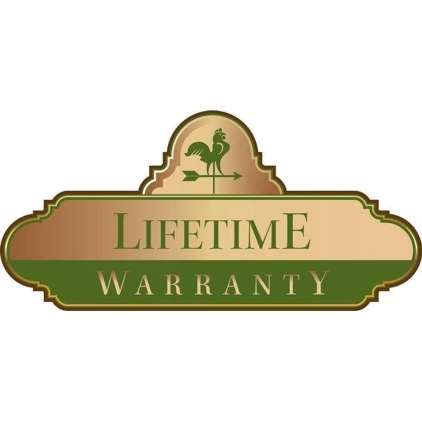 Bronze Finial with Decorative Copper Roof Mount T946767