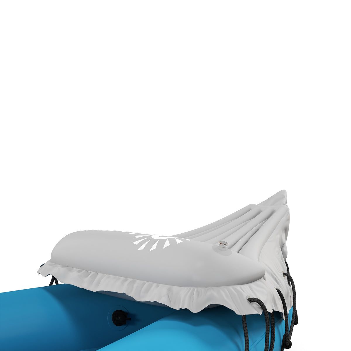Blue 2 Person Inflatable Kayak with Aluminum Paddles and Repair Kit P1760