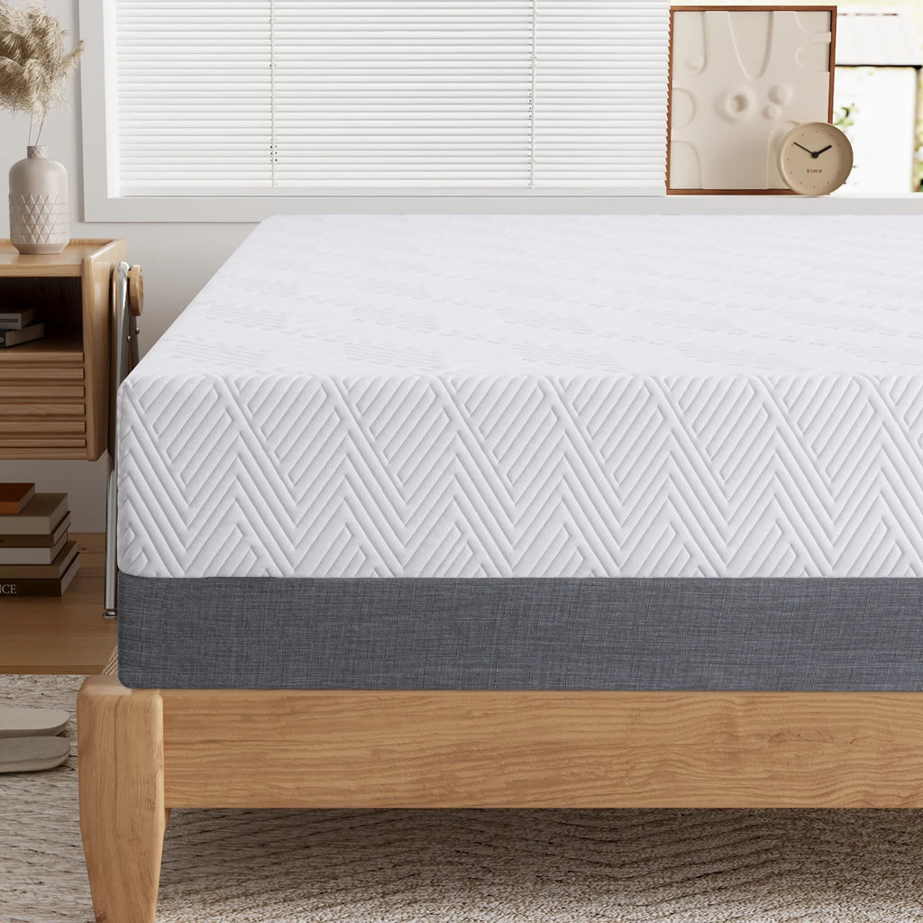 Twin 10 Gel Memory Foam Mattress T1230