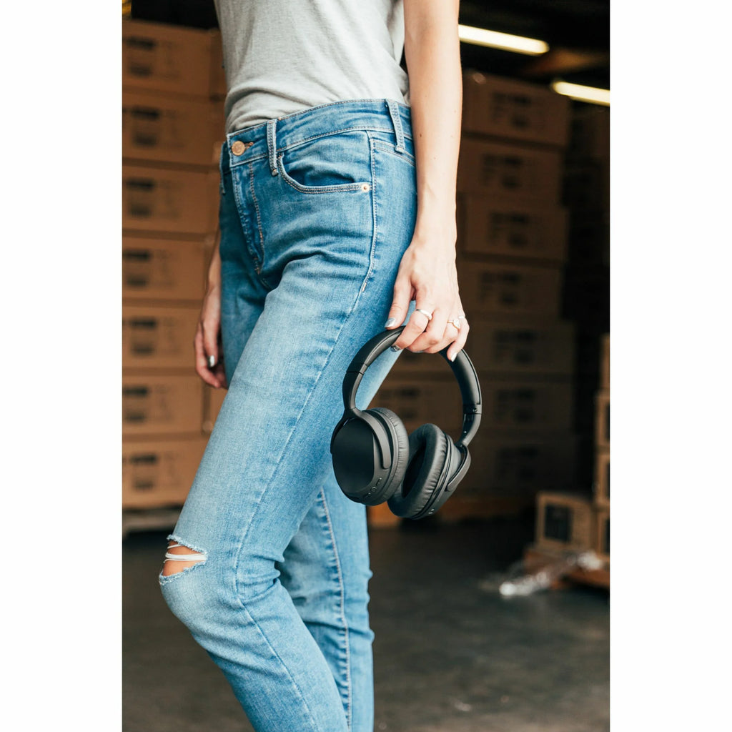 Black Bluetooth Active Noise Cancelling Over-Ear Headphone E31579