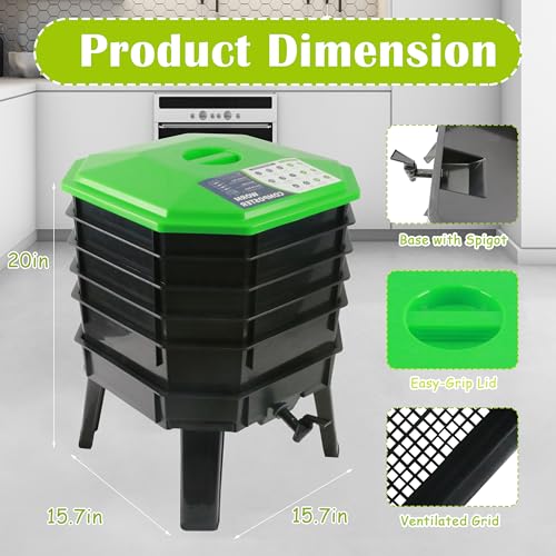 5-Layer Worm Composter J314