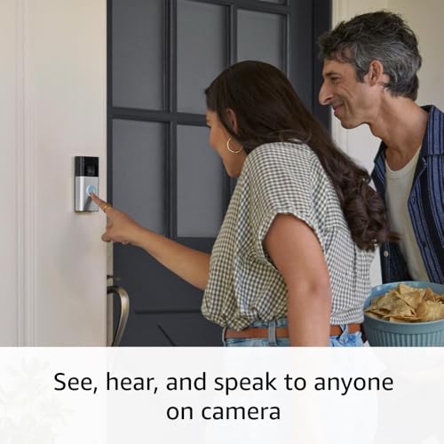Satin Nickel Battery Doorbell Y296743