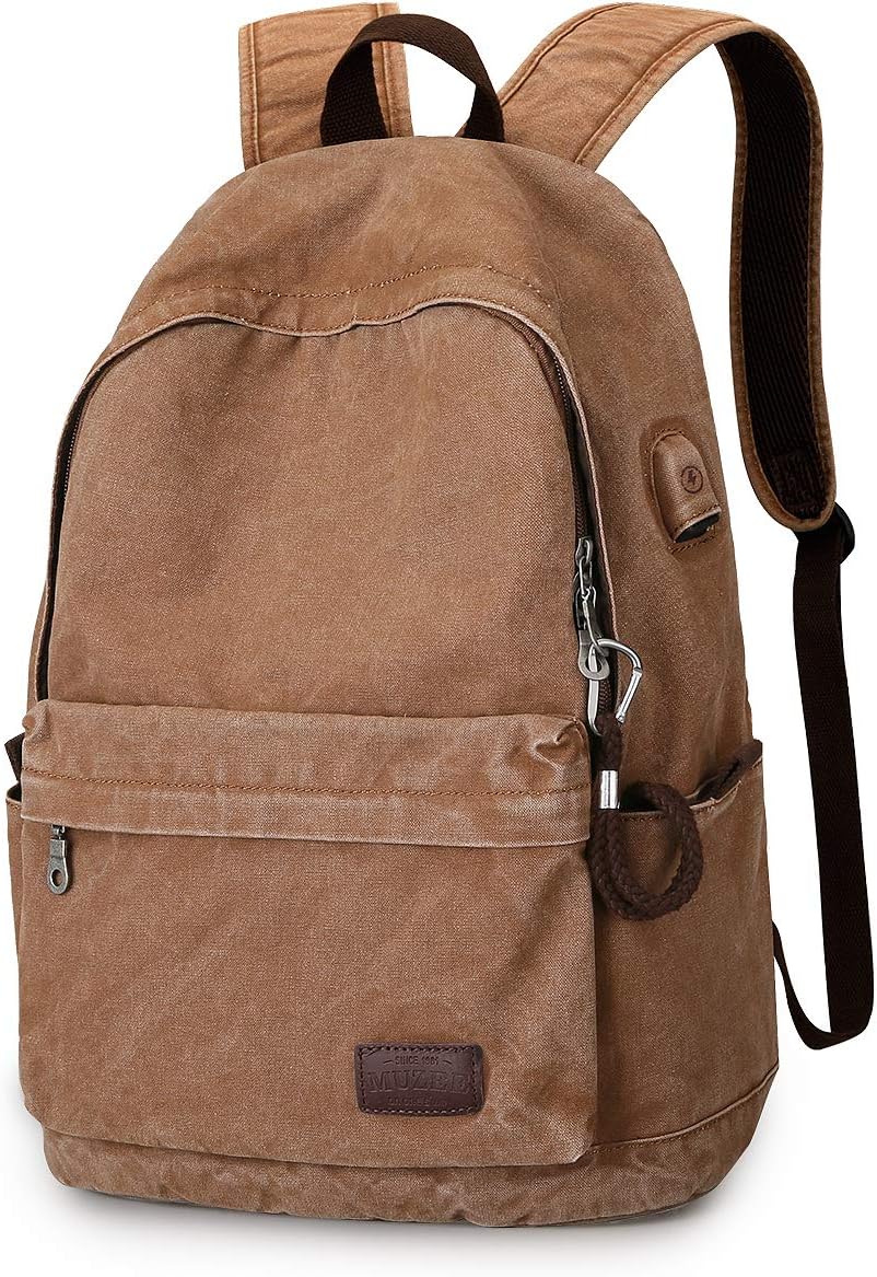 Canvas Backpack Laptop Backpack Y18154
