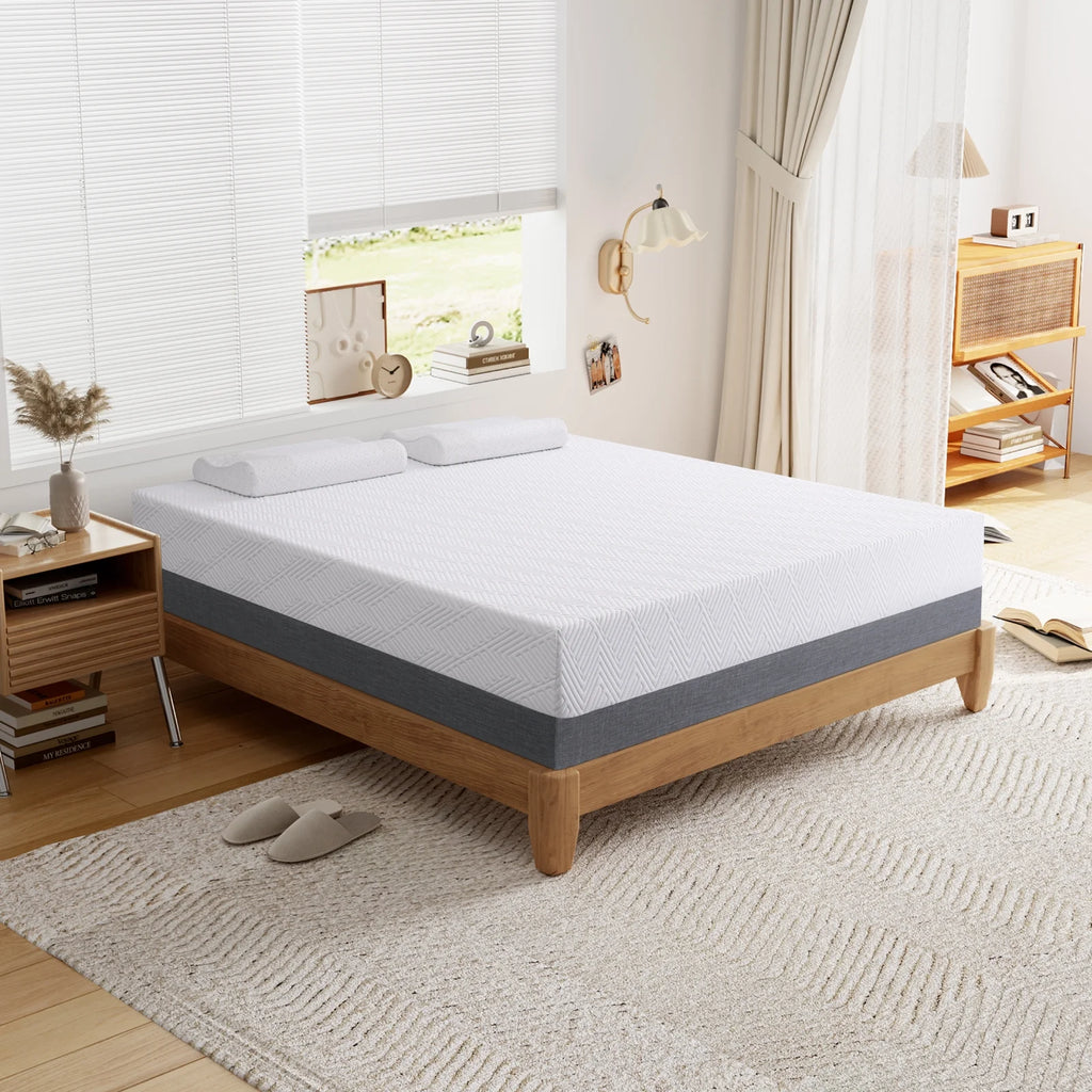 Twin 10 Gel Memory Foam Mattress T1230