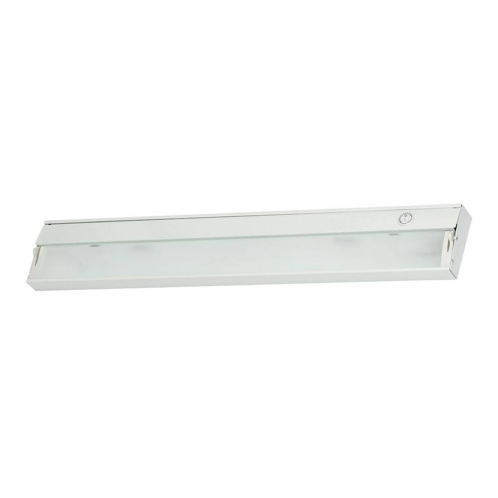 Three Light Xenon Under Cabinet White Finish with Clear Glass Z376450