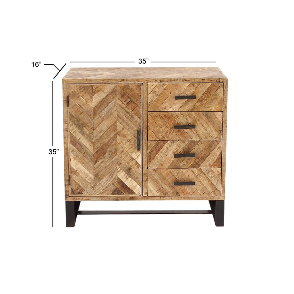 Wood Side Board Cabinet N1051