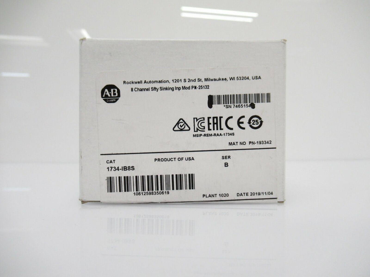 Safety Sinking Input Module 8 Chnl D842469