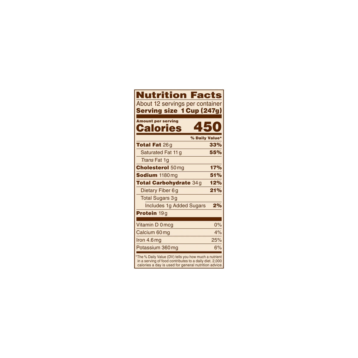 Beef Chili Canned Beans with Meat 6 lb 11 oz Pack of 2 O113