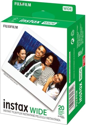 Sage Green Instant Camera with Wide Film and Accessories Bundle M5185