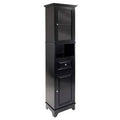 Tall Cabinet with Glass Door and Drawer M295435