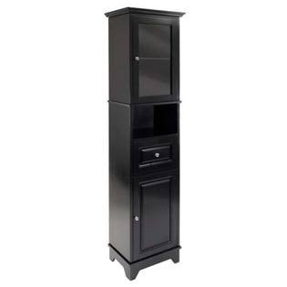 Tall Cabinet with Glass Door and Drawer M295435