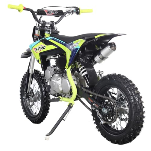 125cc Dirt Bike with Automatic Transmission, 14"/12" Tires E7071