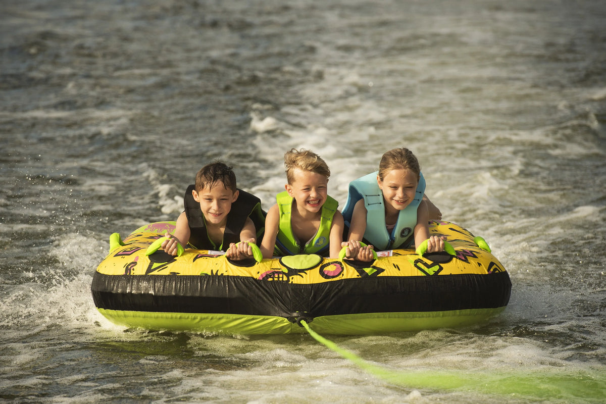 Yellow 3-Person Waterskiing Towables V709823