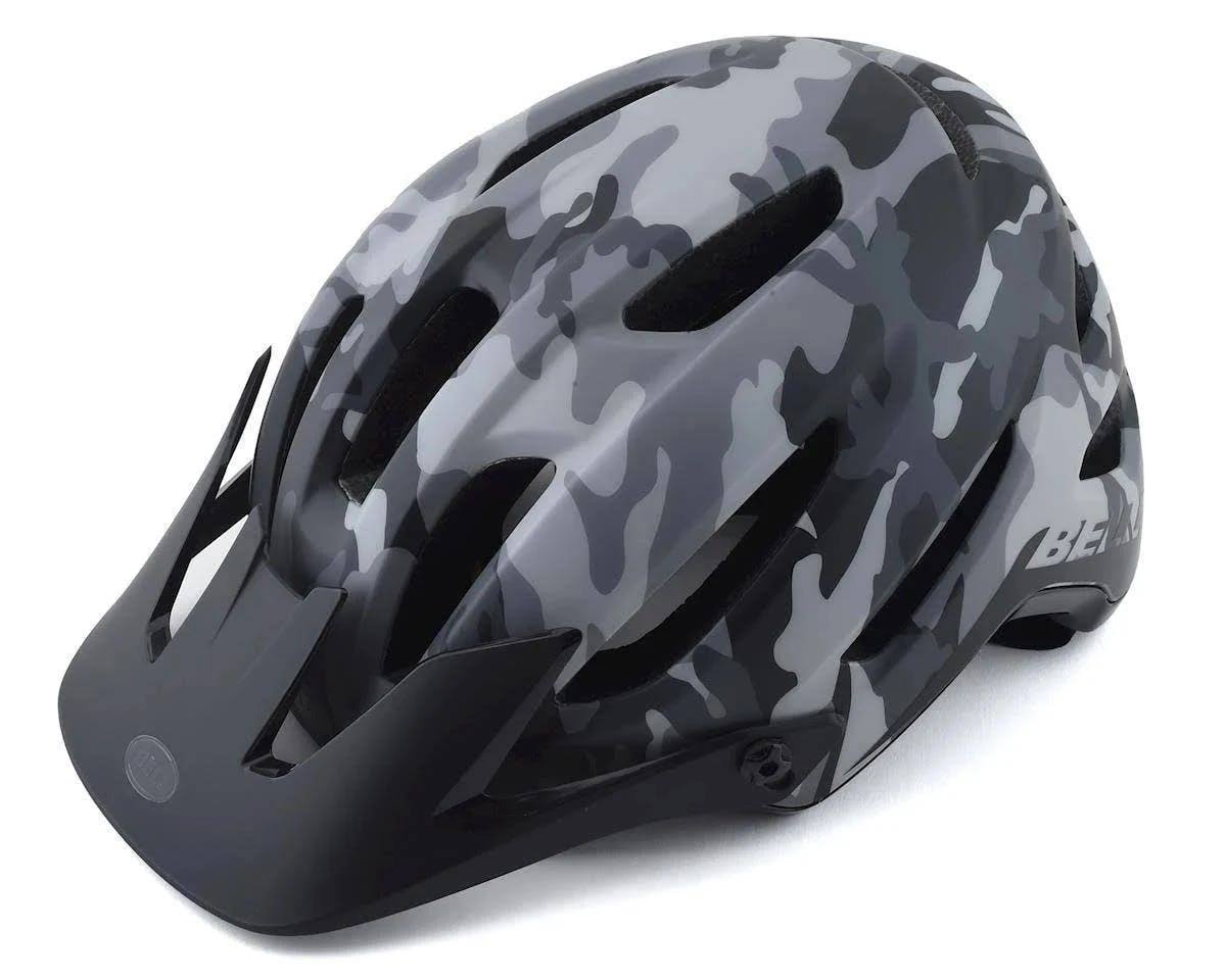 Matte/Gloss Black Camo Helmet I411