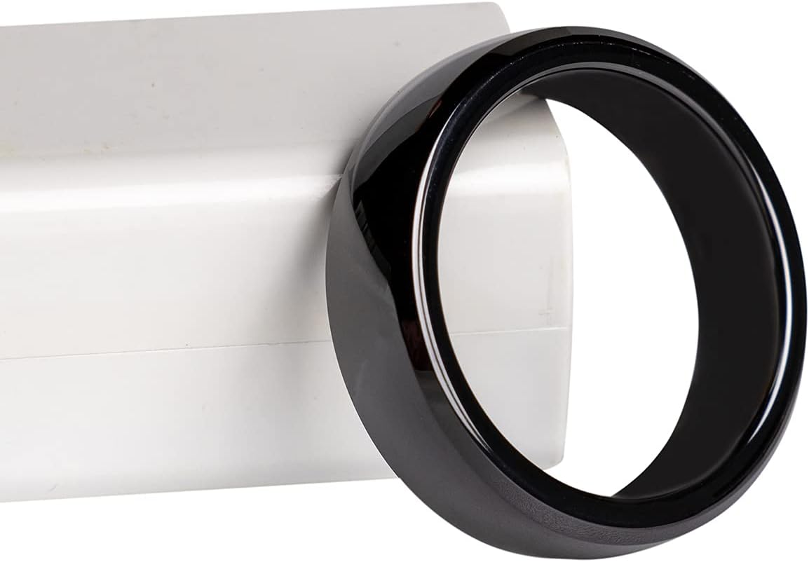 Black RFID NFC Ceramic Ring Key Accessory O92413