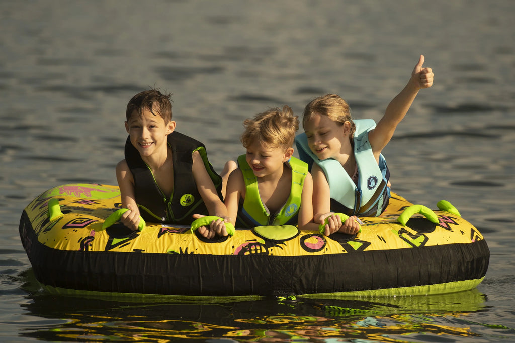 Yellow 3-Person Waterskiing Towables V709823