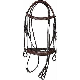 Mono Crown Bridle with Padded Wide Noseband X253912
