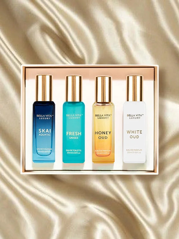 Unisex Luxury Perfume Gift Set 4x20 ML Eau De Parfum L215635