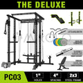 Power Rack Cage with Cable Crossover Machine U783