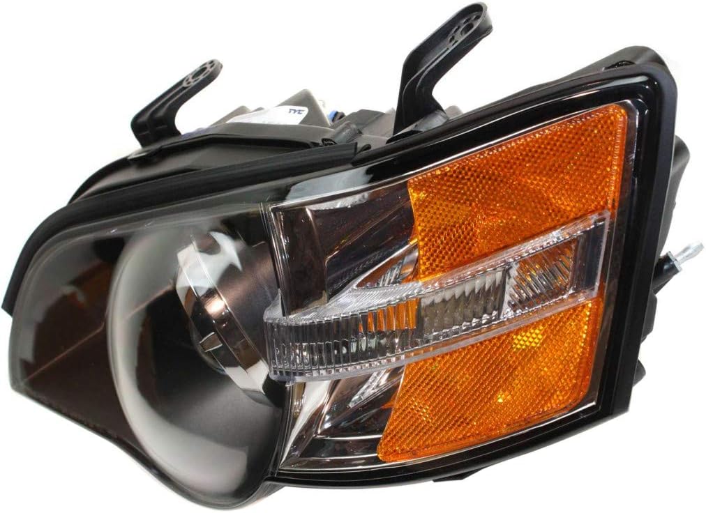Headlight Assembly for 2005 Subaru Legacy Driver Side Black C90172