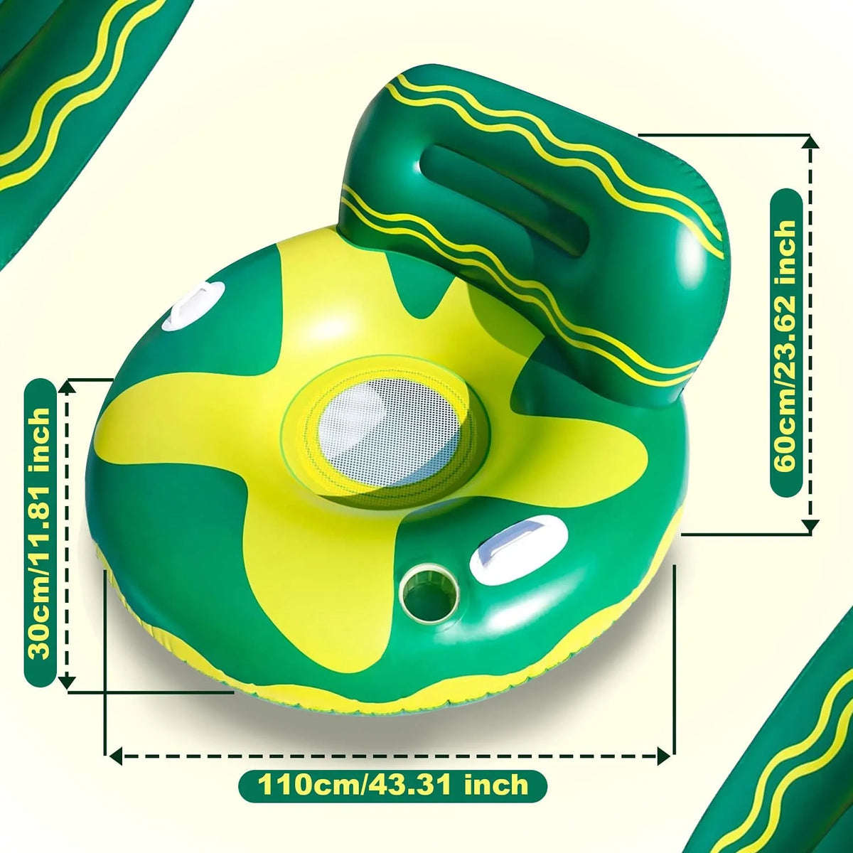 Inflatable Pool Float Lounger Chair R2416