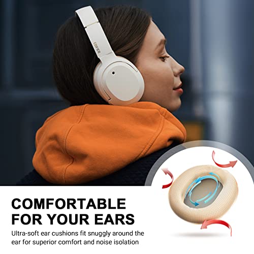 Active Noise Cancelling Wireless Over Ear Headphones, Grey O7768