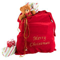 Red Velvet Christmas Bag 28 x 32 Inches I4157