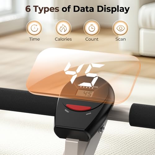 Compact Adjustable Rowing Machine 300LBS Weight Capacity 12 Levels Resistance Foldable Hydraulic Rower Q86963
