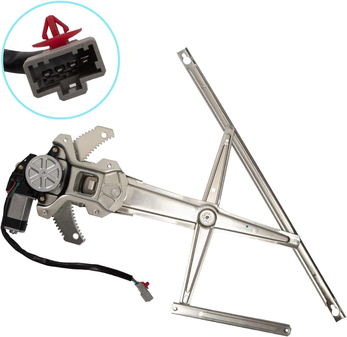 Front Right Power Window Lift Regulator With Motor Assembly V544675