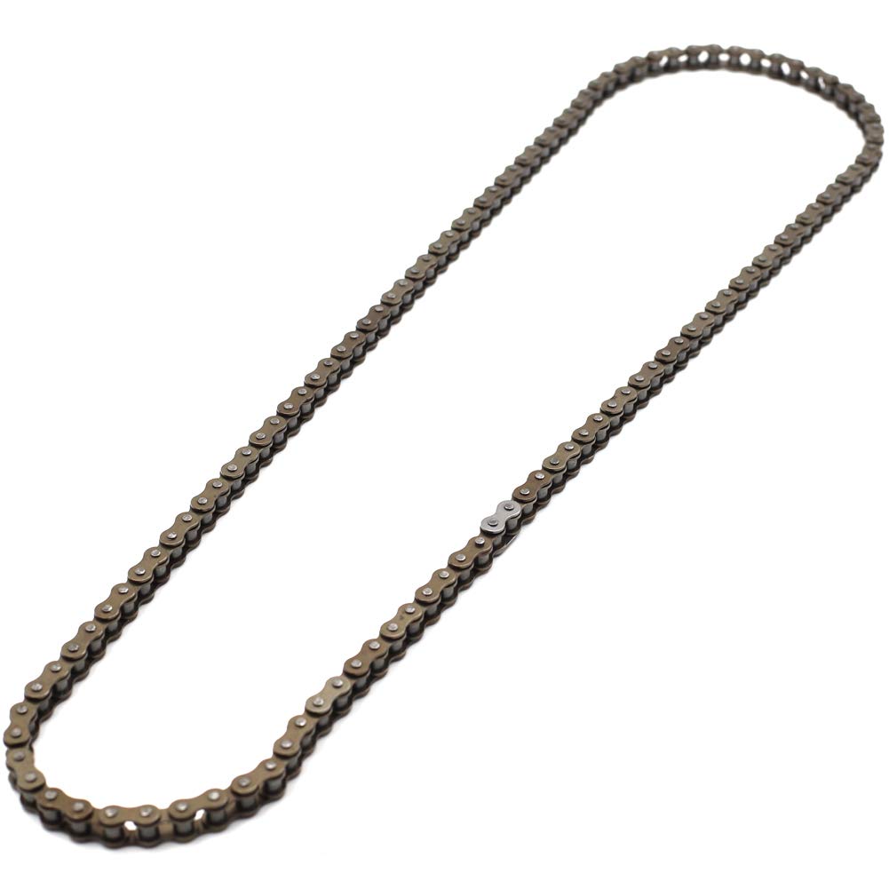 420 Roller Chain 132 Link with Chain Breaker, Pack of 2 H693