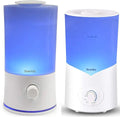 2000 Ml and 1000 Ml Set of 2 White Essential Oils Diffusers L709199