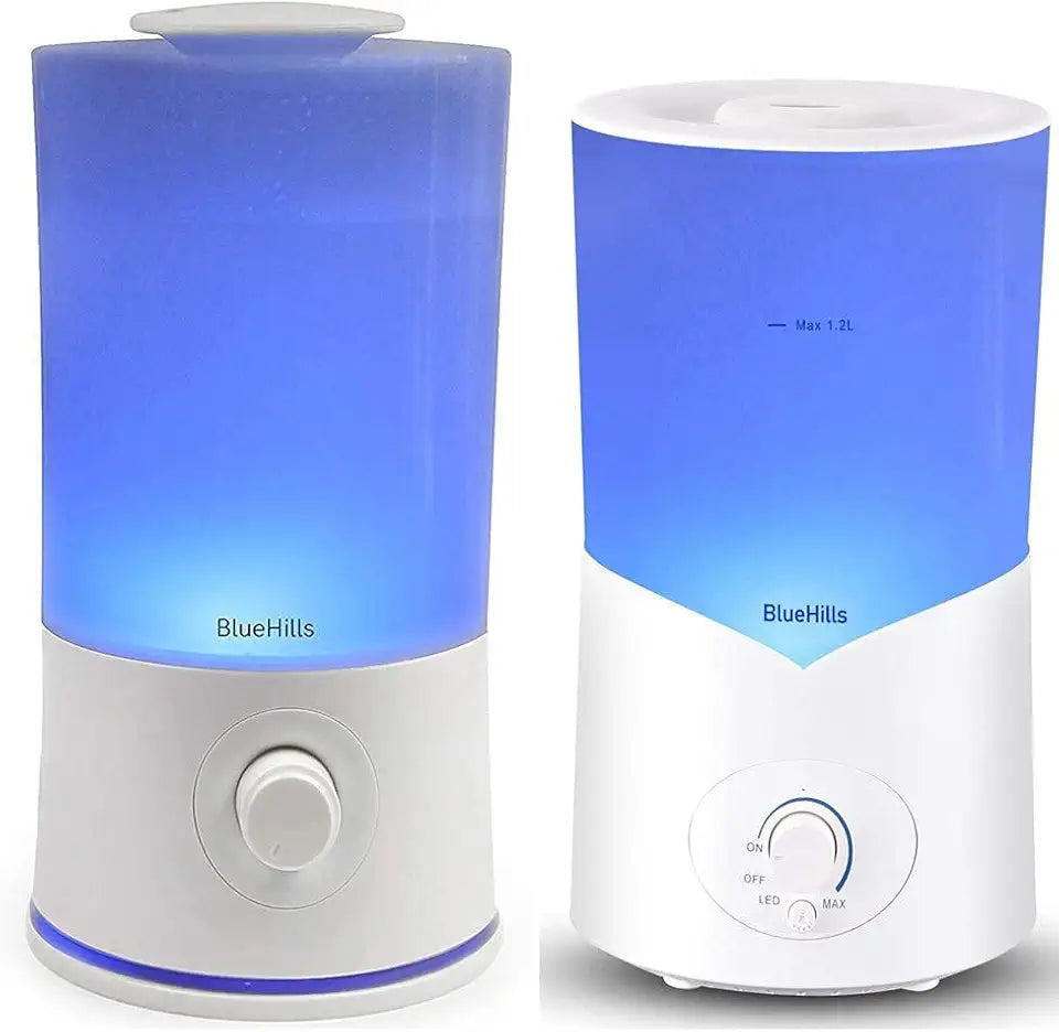 2000 Ml and 1000 Ml Set of 2 White Essential Oils Diffusers L709199
