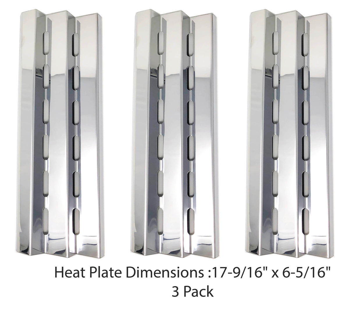 3-Pack Replacement Heat Plate for Gas Models X272