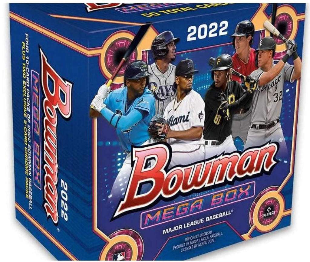2022 Topps MLB Bowman Baseball Trading Card Mega Box O1496