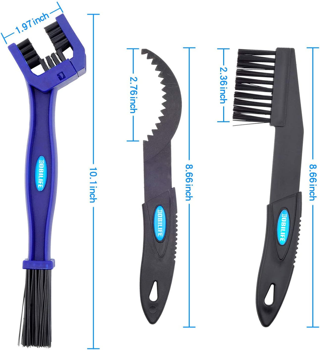 Bike Chain and Gear Cleaning Brush Maintenance Kit J10653