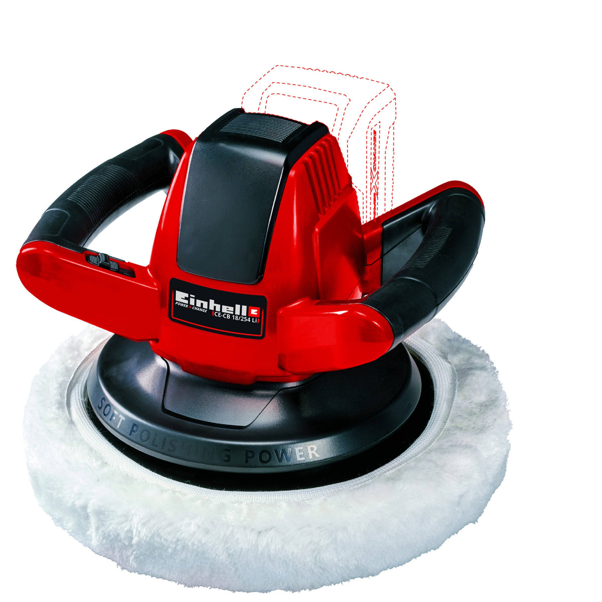 Cordless Car Polisher, 10-Inch, Tool Only N25409