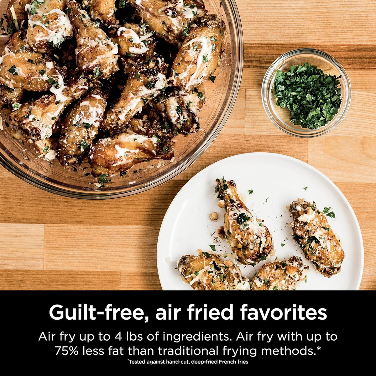 13-in-1 Air Fry Countertop Oven with Air Fry Basket, SearPlate, Wire Rack & Crumb Tray, Silver G433