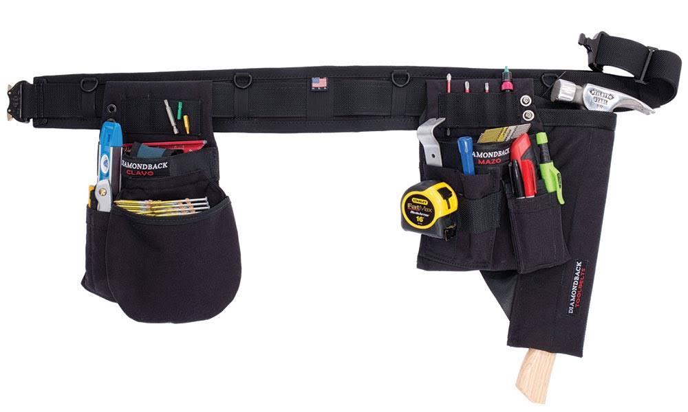 Trim Carpenter Tool Belt, Ranger Green, Medium S43863