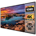 White Indoor/Outdoor Folding Projector Screen L4885
