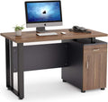 47 inch Computer Desk with Storage Drawer and Cabinet G266572