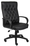 Black Tufted Executive Chair B18506